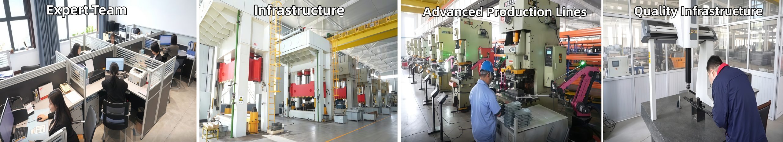 ISO 9001 certified metal fabrication factory in China